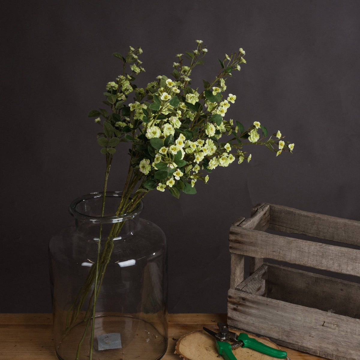 Green Wild Meadow Rose image 1