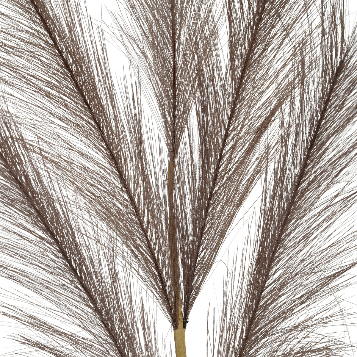 Grey Large Faux Pampas Grass Stem image 3