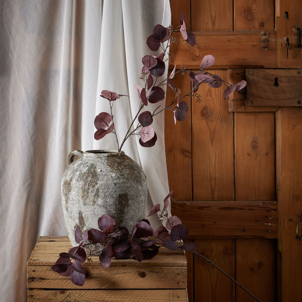 Burgundy Berried Eucalyptus image 3