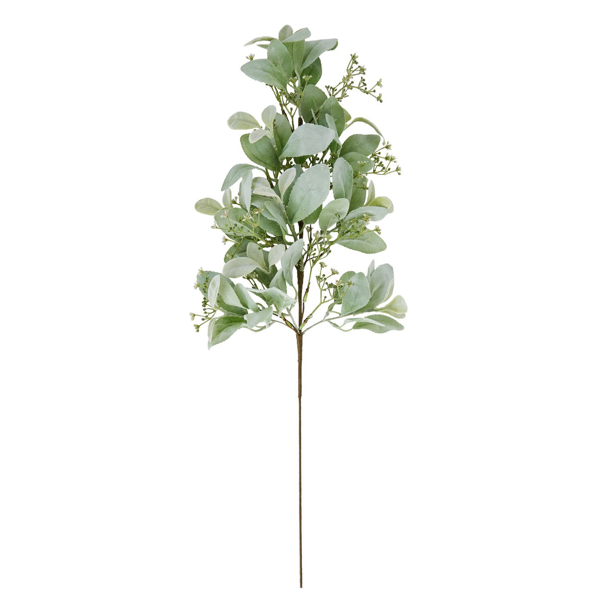 Large Winter Sprig With Lambs Ear And Wax Flower image 4
