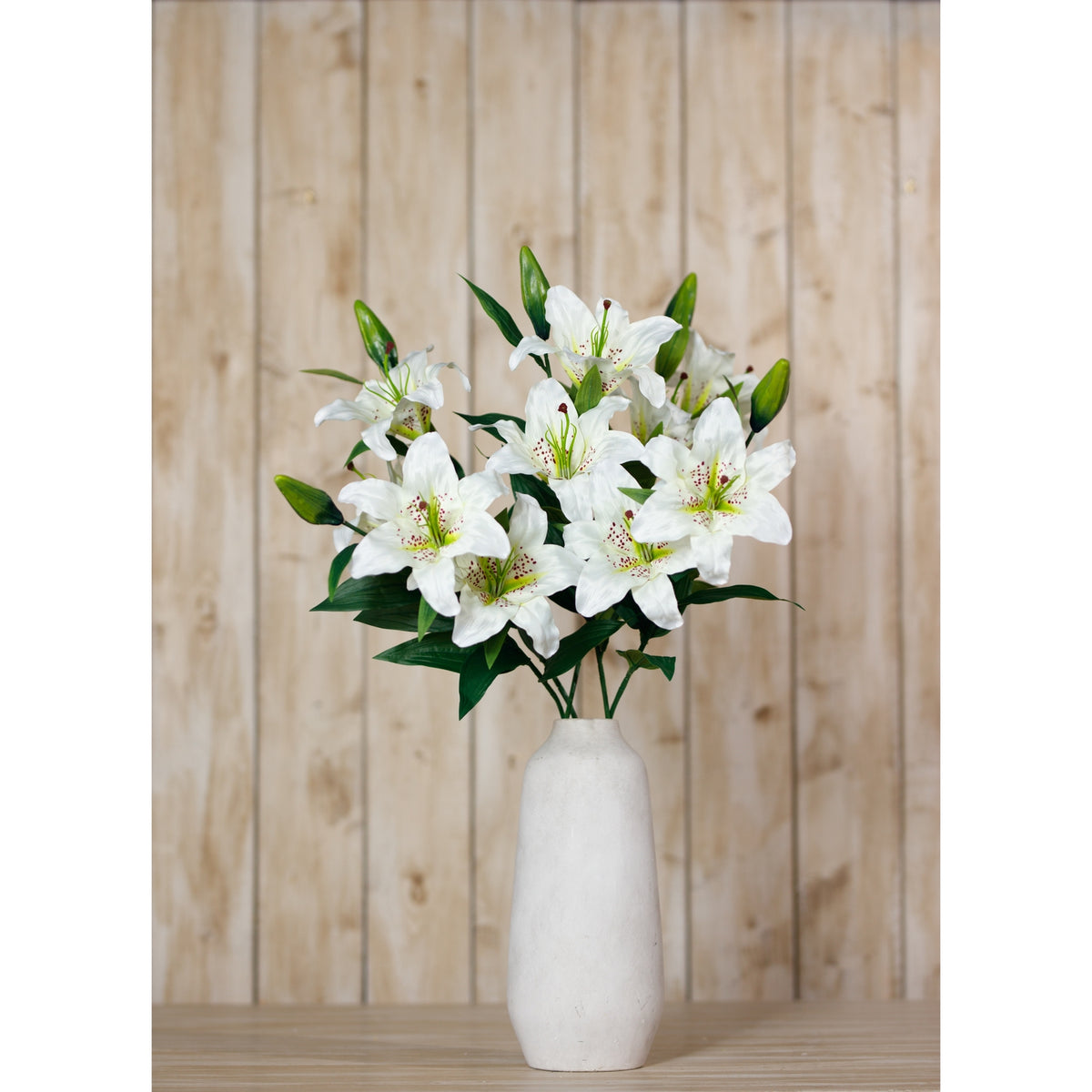 White Madonna Lily Spray image 4