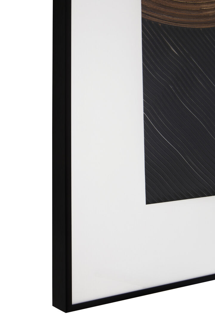 Erilio Black And Brown Wall Art