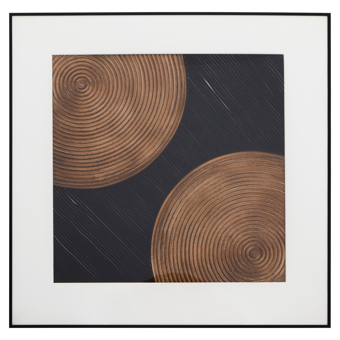 Erilio Black And Brown Wall Art
