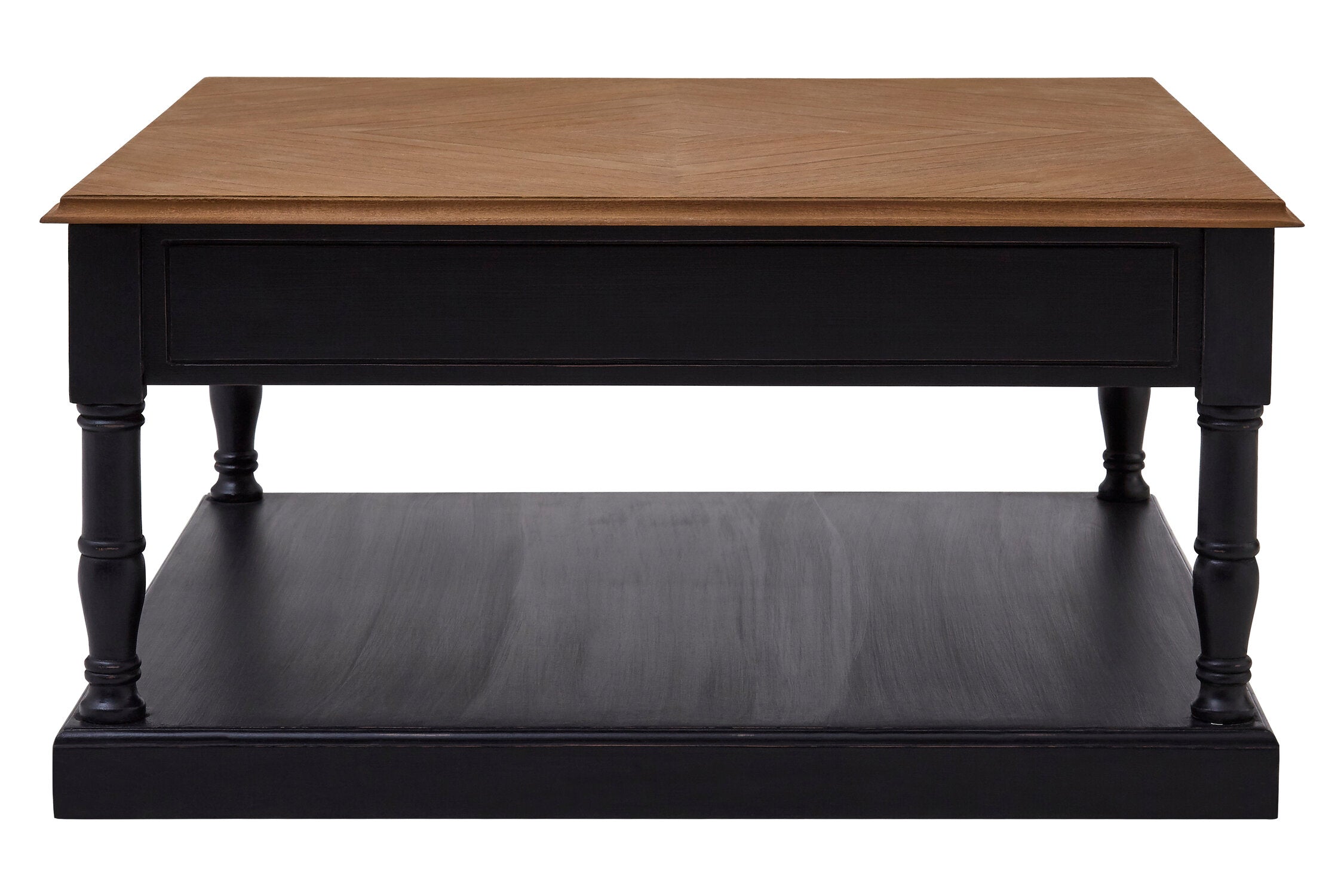 Furore 1 Drawer Black Coffee Table