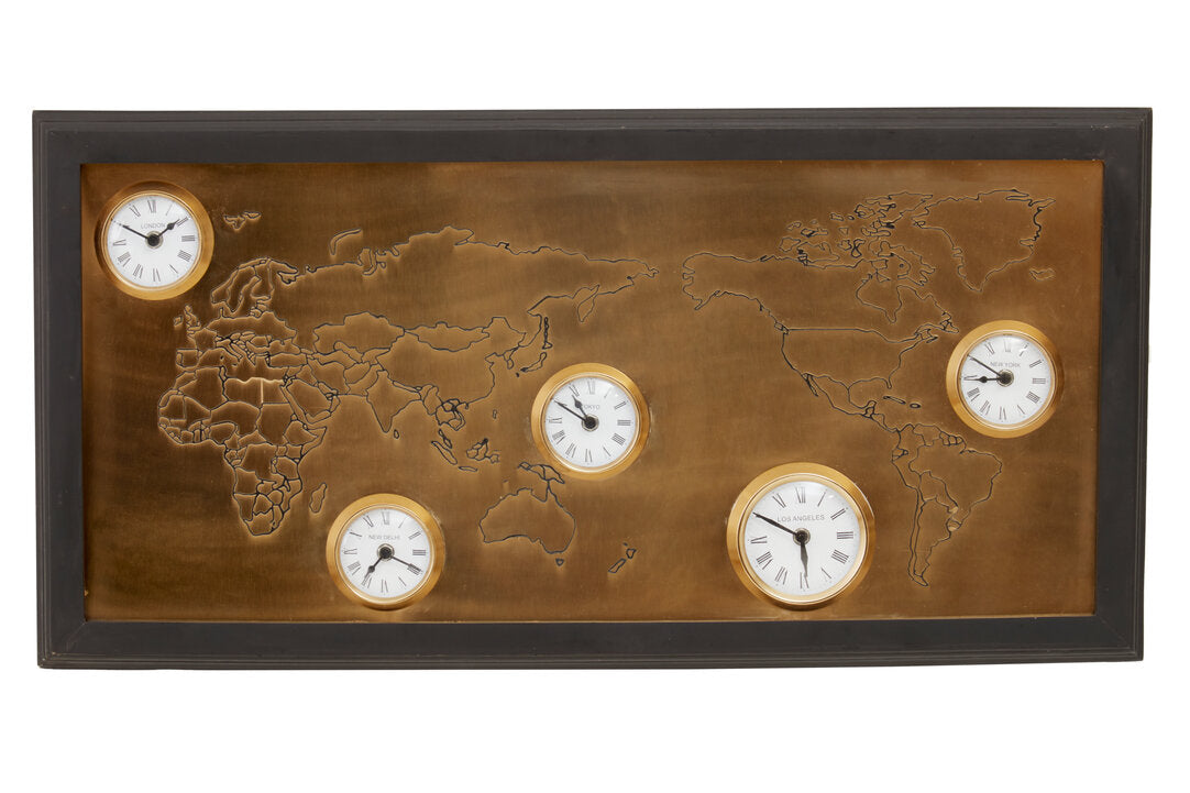 Mondo Map Clock