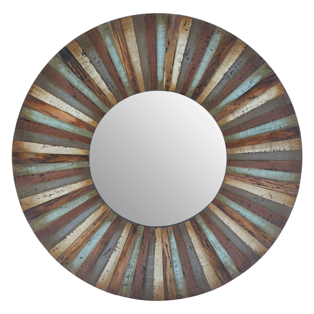 Monte Wooden Wall Mirror
