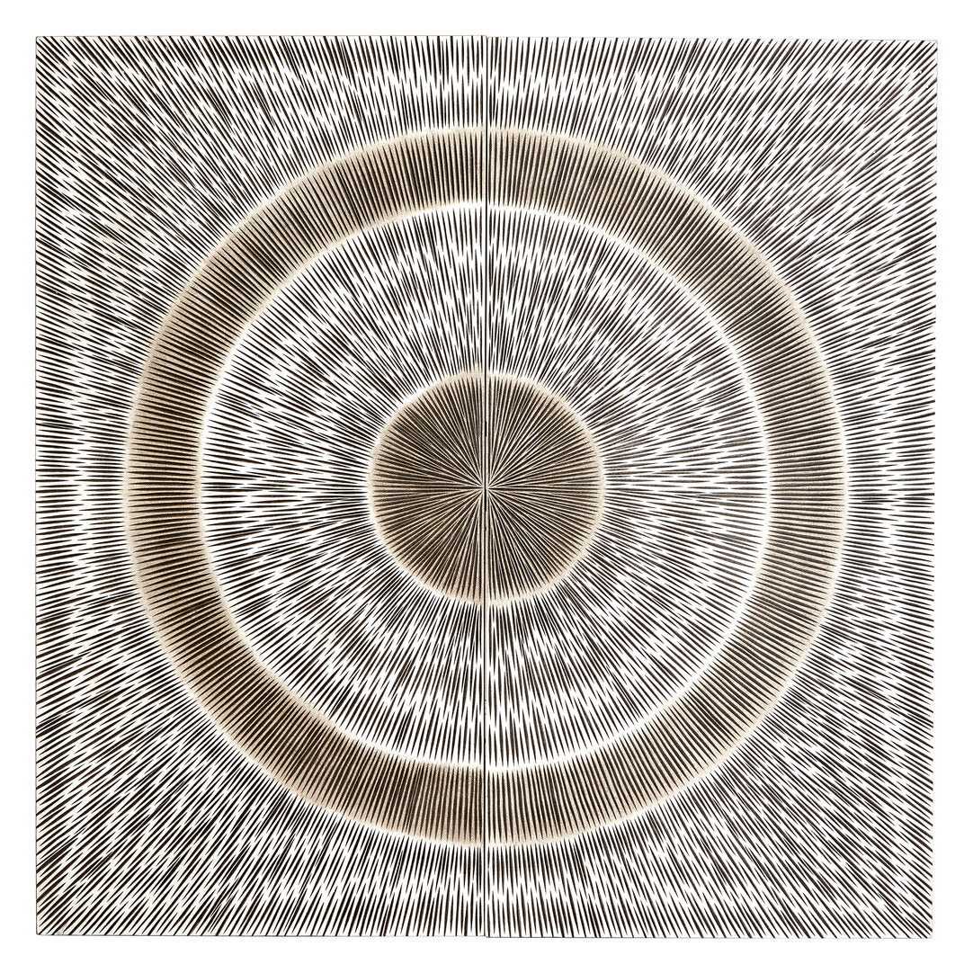 Pavitivo Silver Wood Carving Wall Art