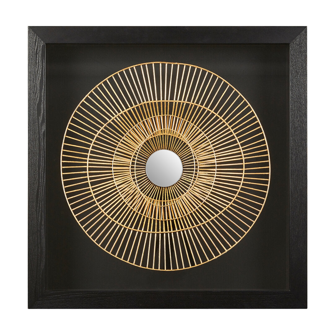 Quoza Gold And Black Wall Art