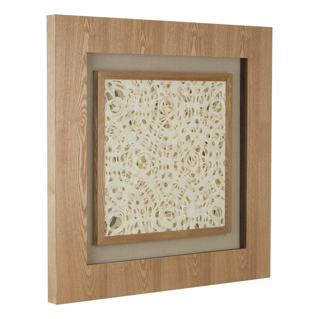 Risso Framed Lattice Design Wall Art