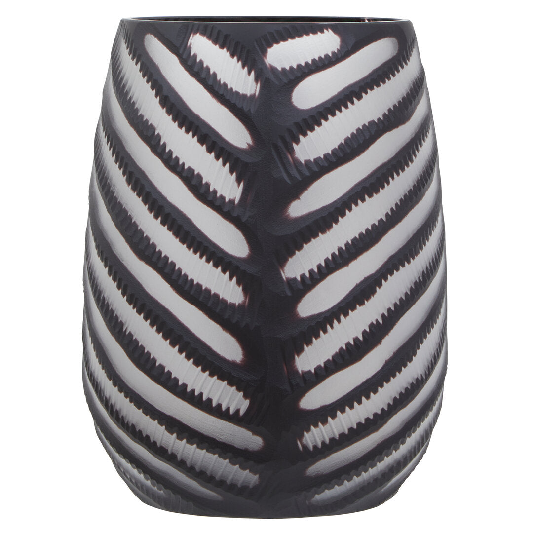 Sensei Large Chevron Cut Vase