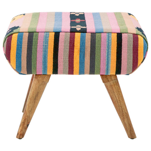 Bella Multicolour Footstool