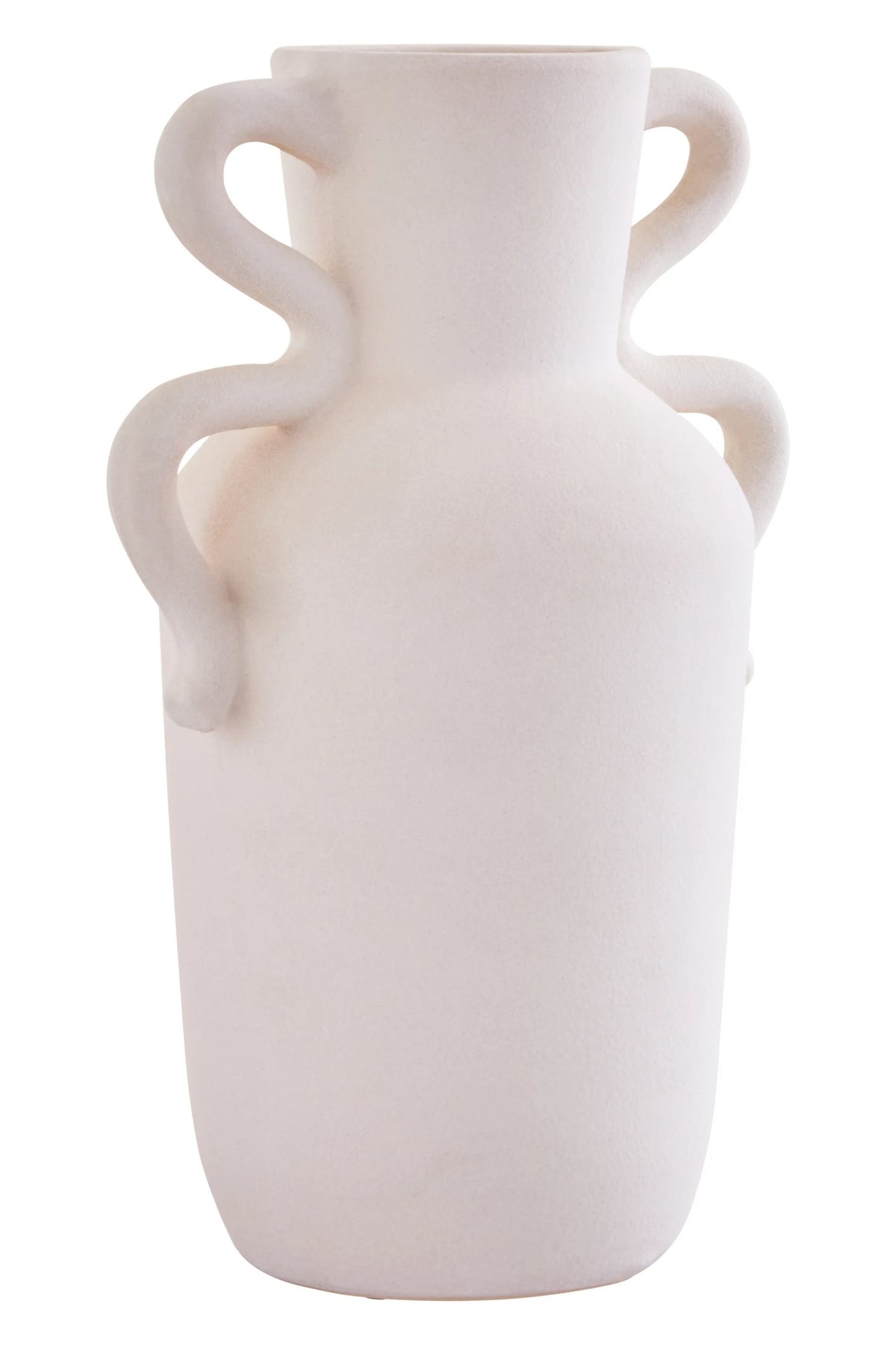 Marorvik White Large Handled Vase image 2