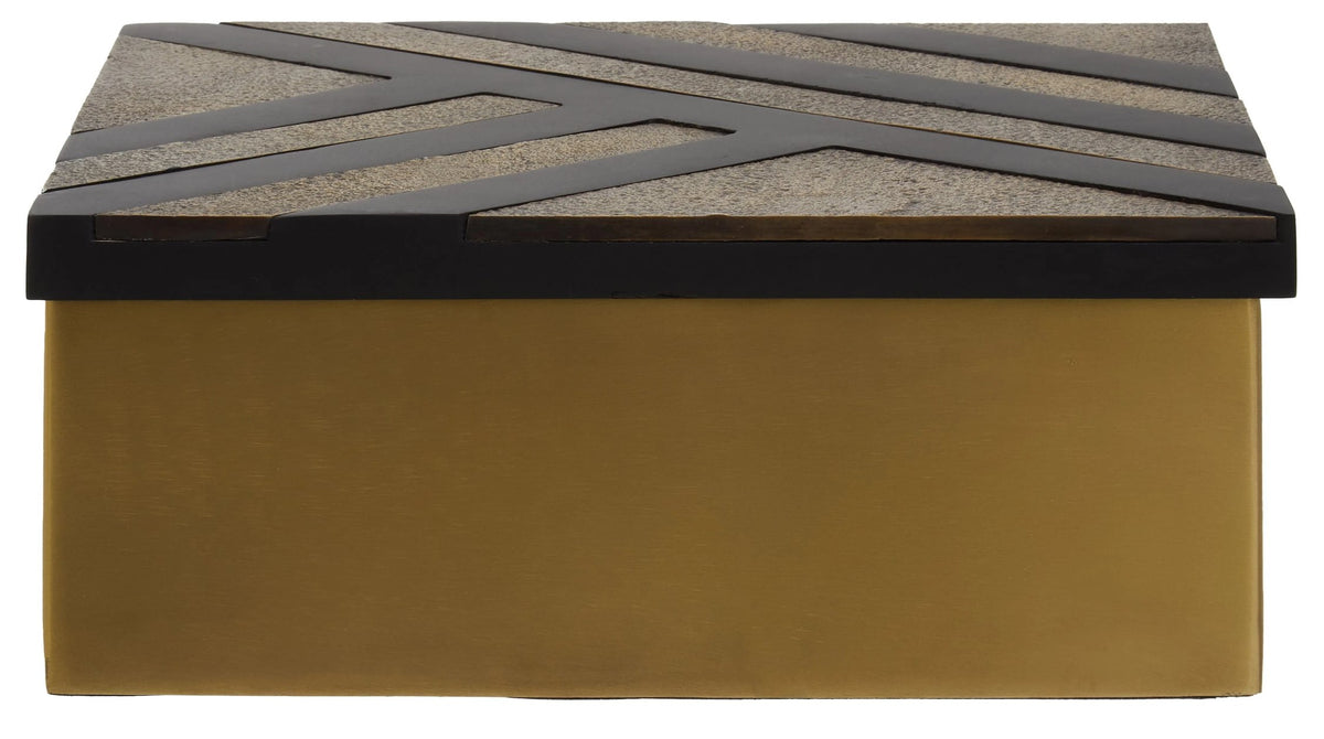 Pelvath Black Acacia Gold Large Box image 1