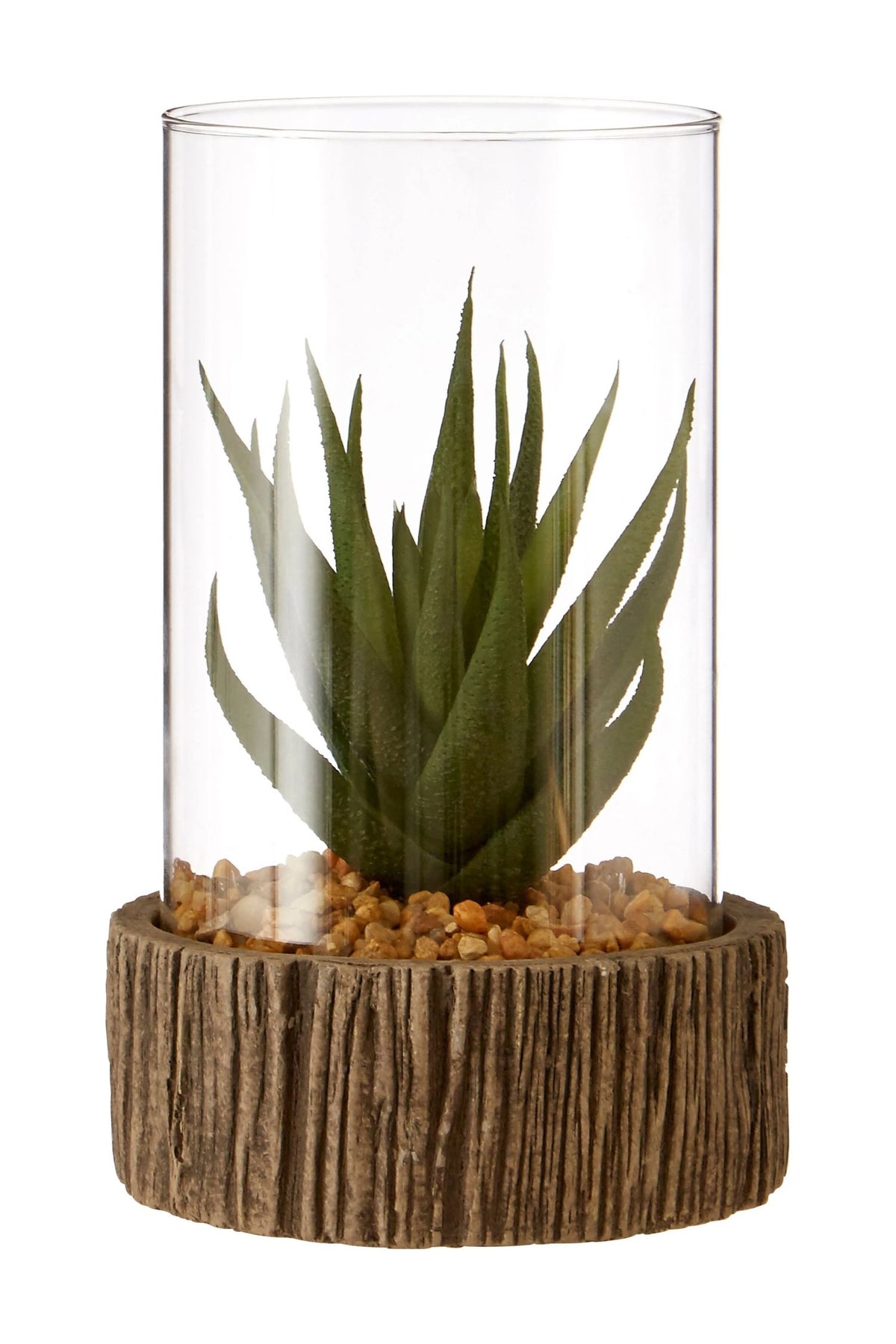 Diamante Small Succulent Natural Stone Base