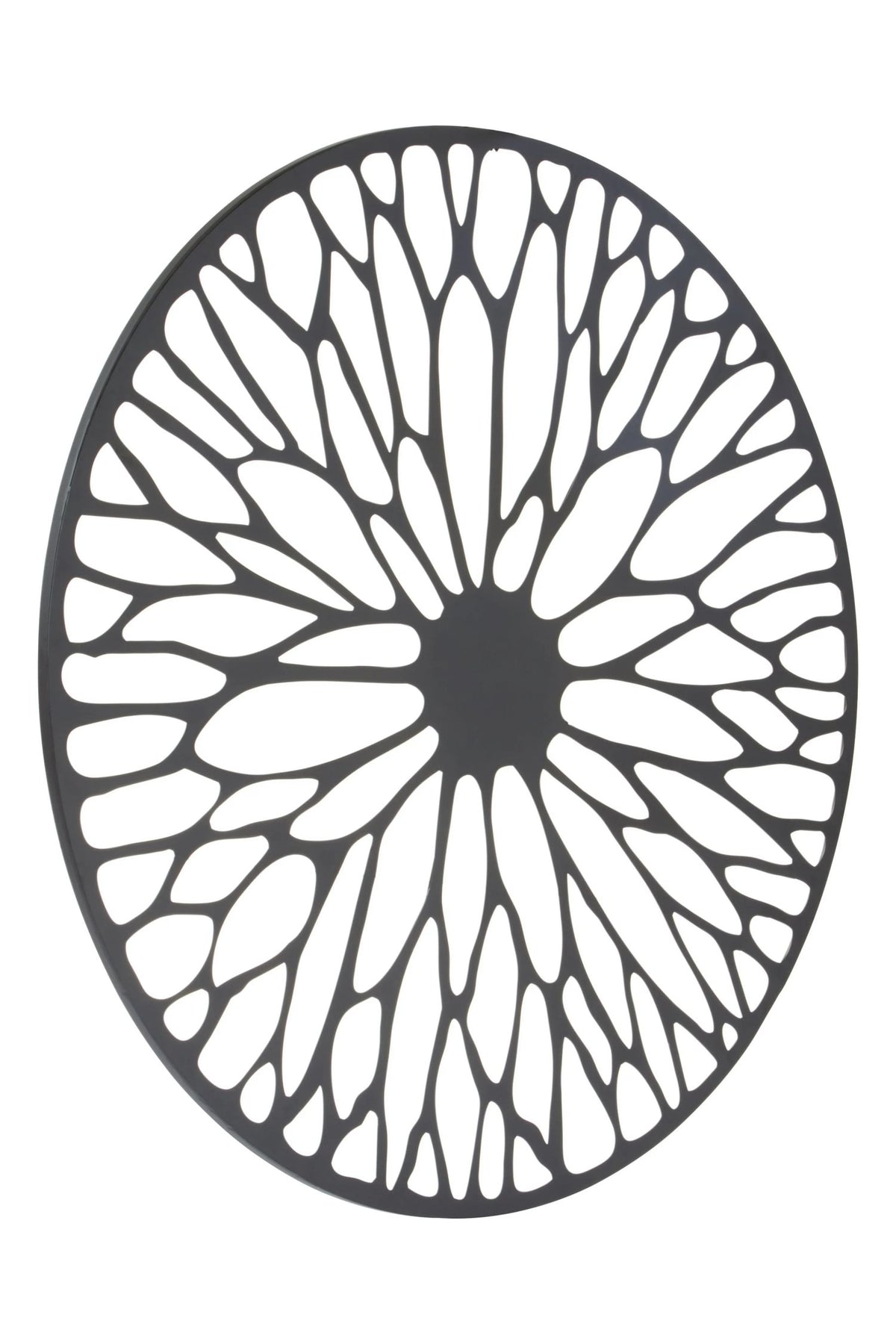 Grezzana Large Black Floral Wall Art