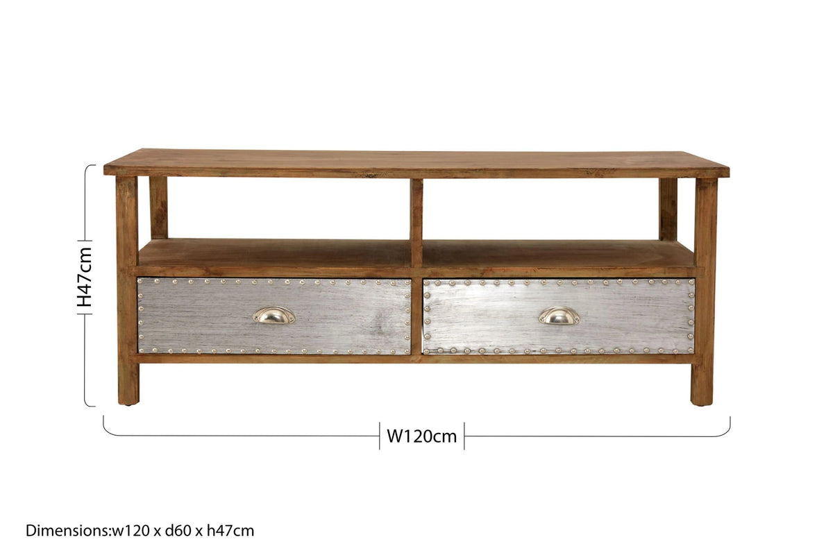 Wiltora Natural Wooden Coffee Table image 3