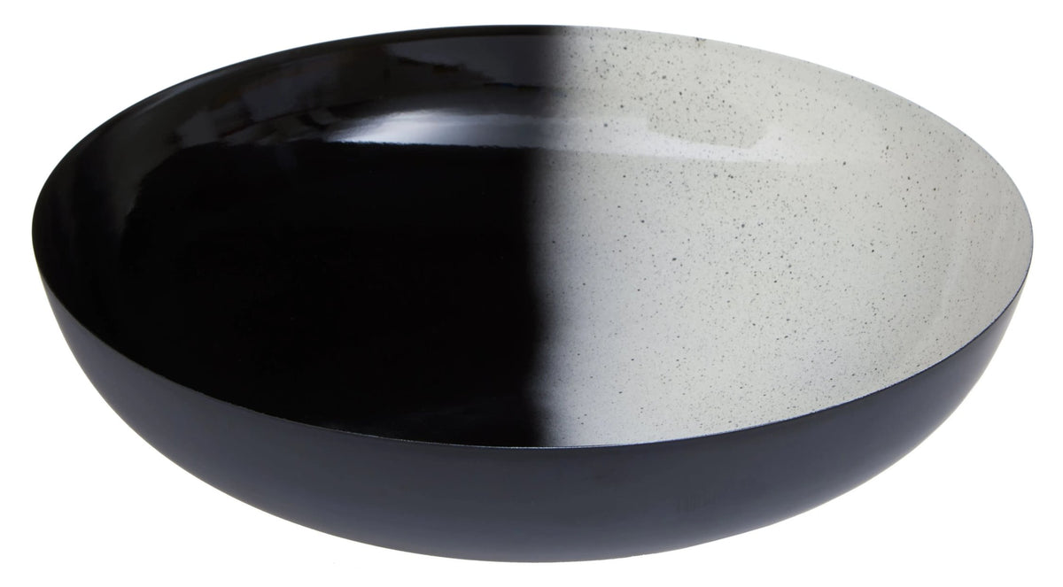 Exetora Black White Ombre Bowl
