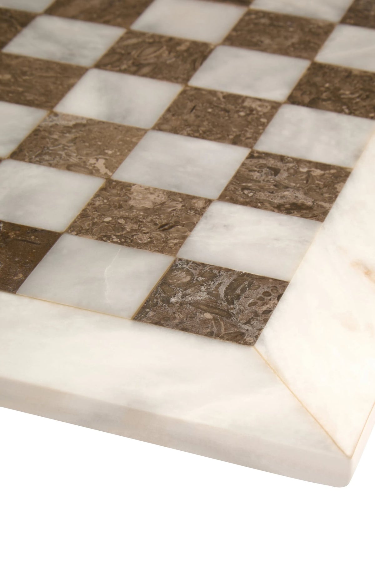 Gorquin White Grey Marble Chess Set image 8