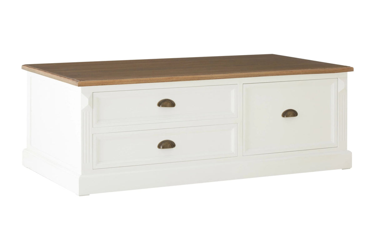 Fyvora Coffee Drawers Table image 2