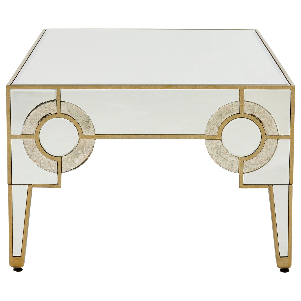 Suffora Champagne Gold Coffee Table image 3