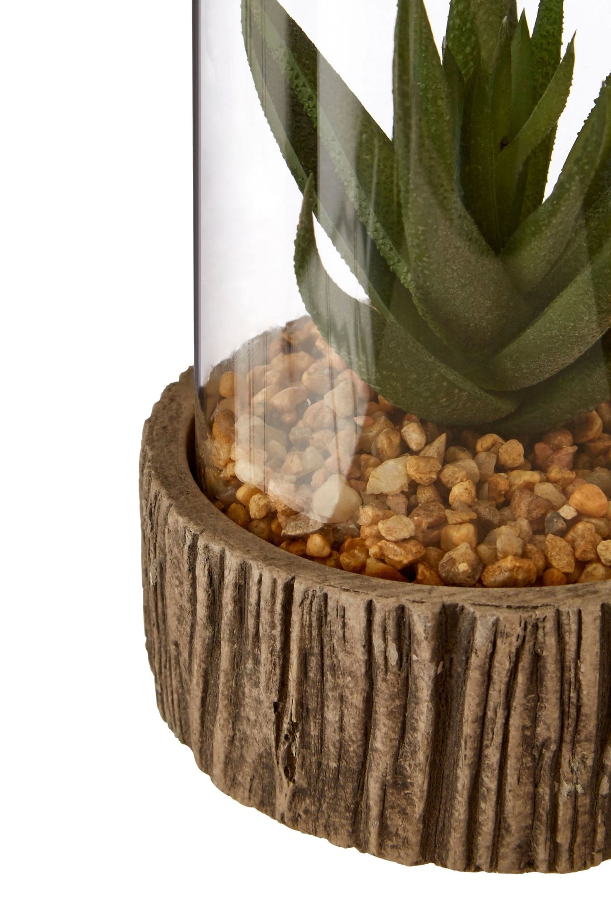 Diamante Small Succulent Natural Stone Base