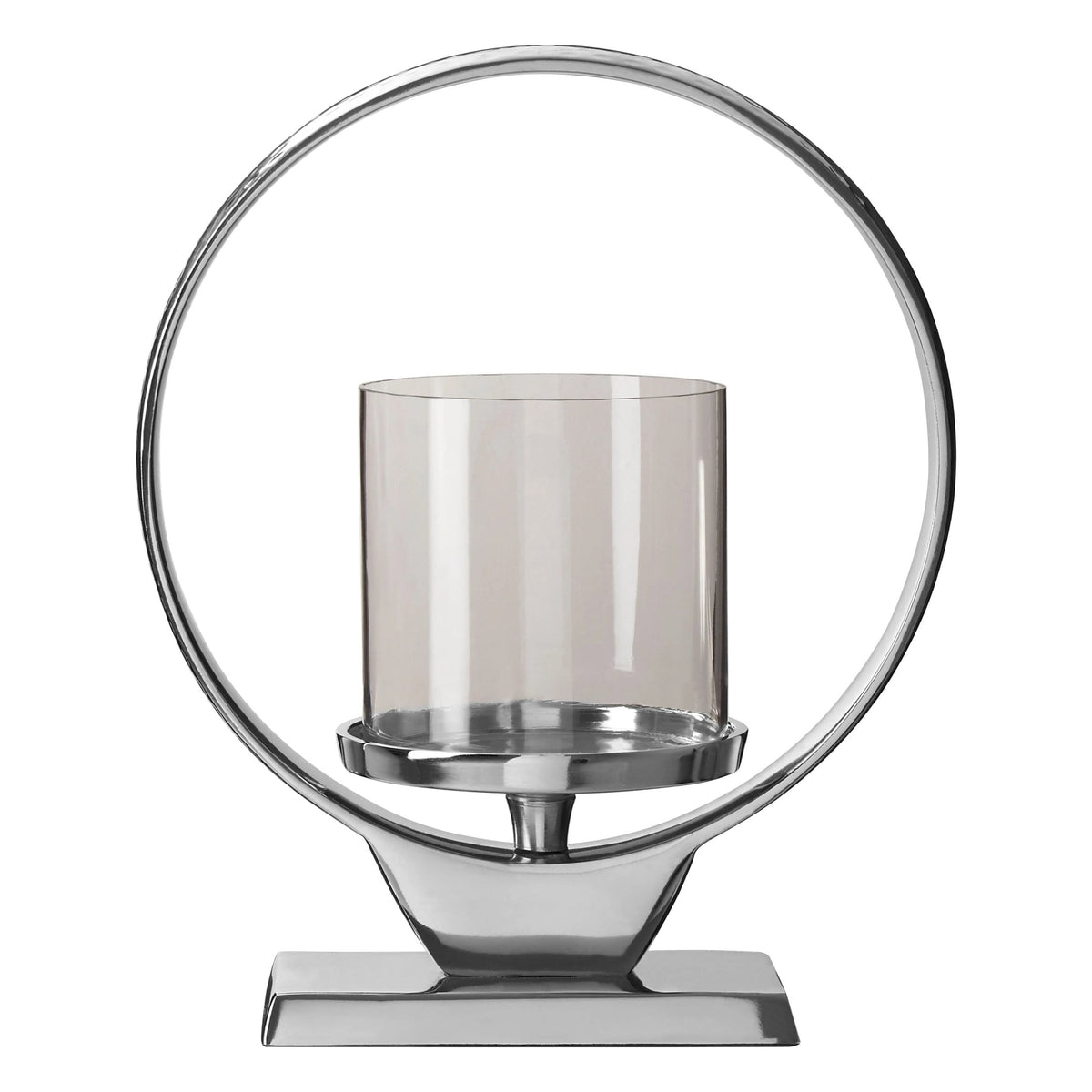 Nuoro Small Silver Candle Holder image 1