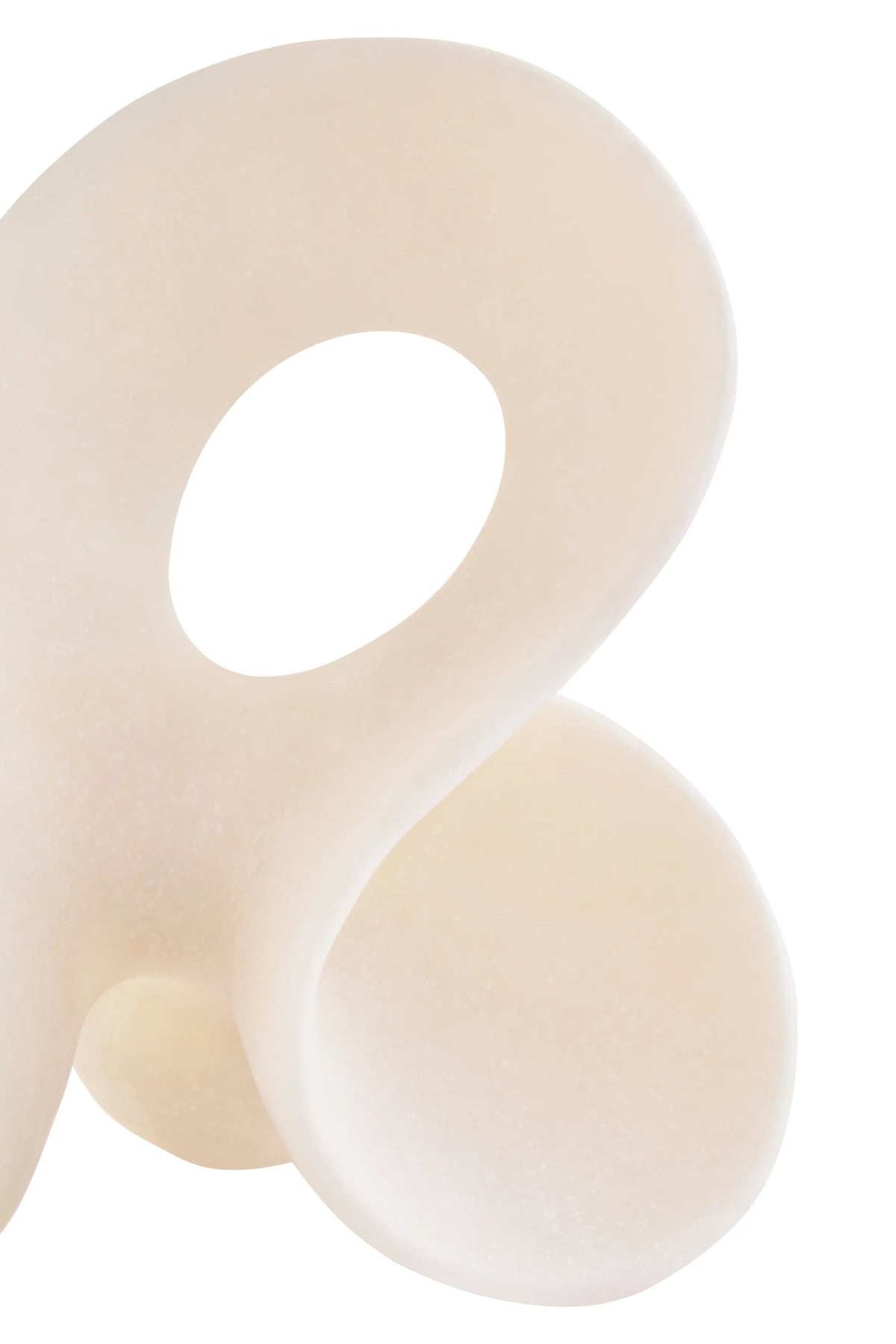 Hampstora White Marble Small Loop Sculpture image 10