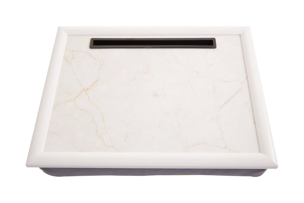 Staines Ecru Marble Lap Tray image 2