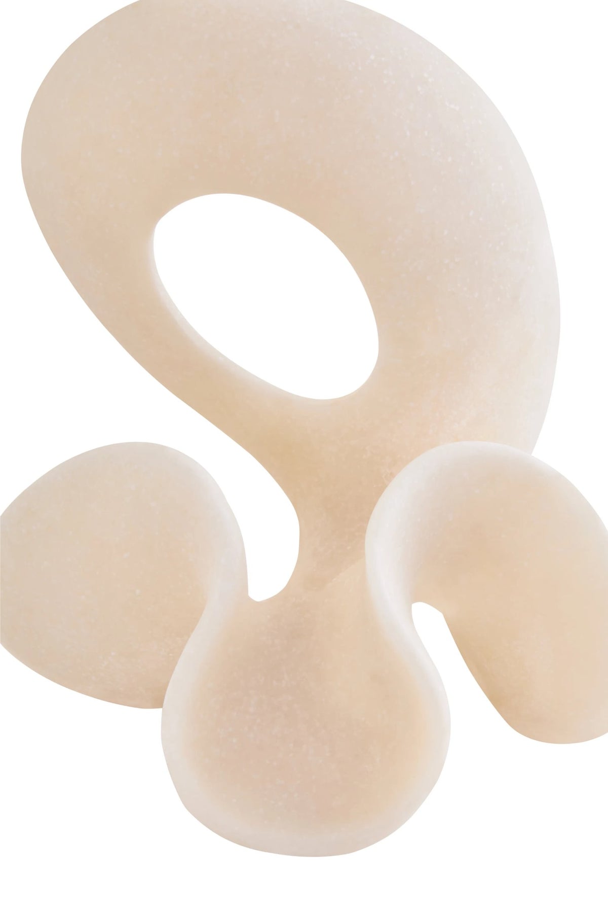 Hampstora White Marble Small Loop Sculpture image 11