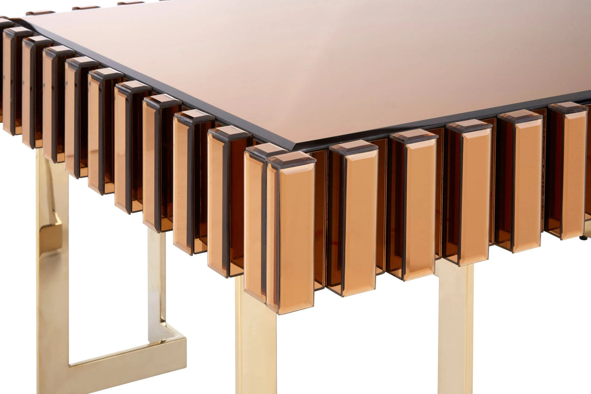 Bognor Gold Mirrored Coffee Table image 8