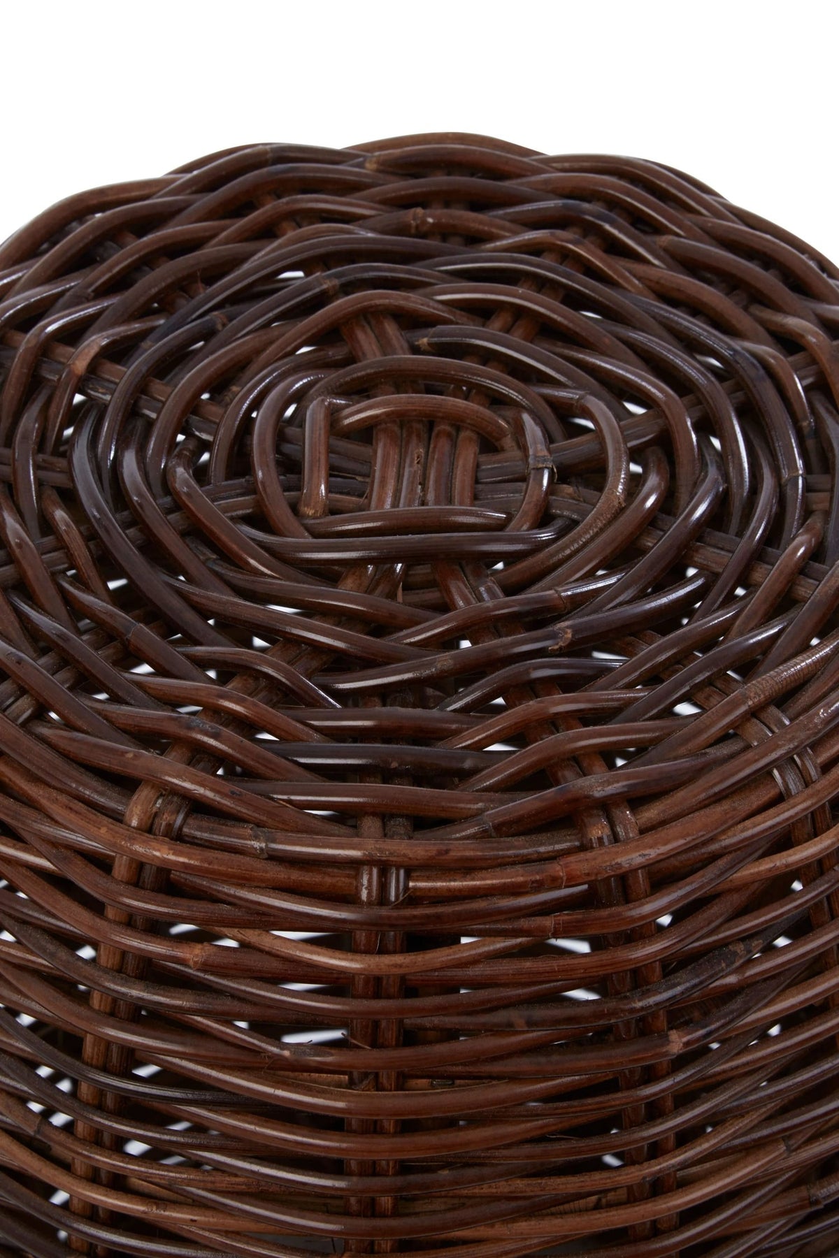 Wolvyn Natural Croco Rattan Stool