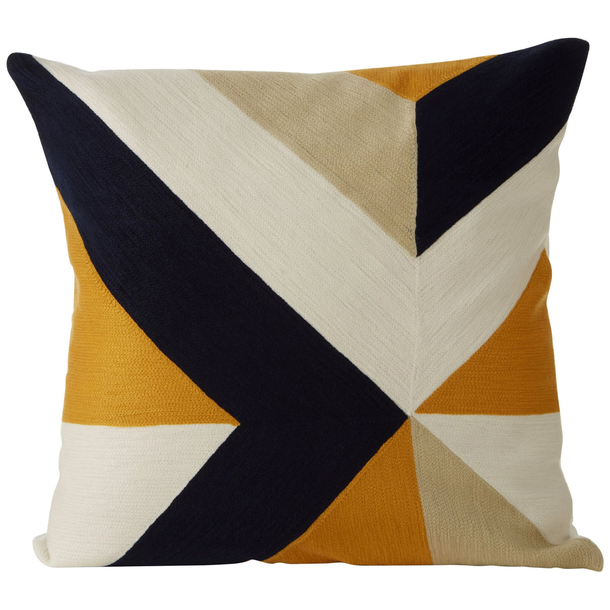 Banbury Ozella Abstract Pattern Embroidered Cushion