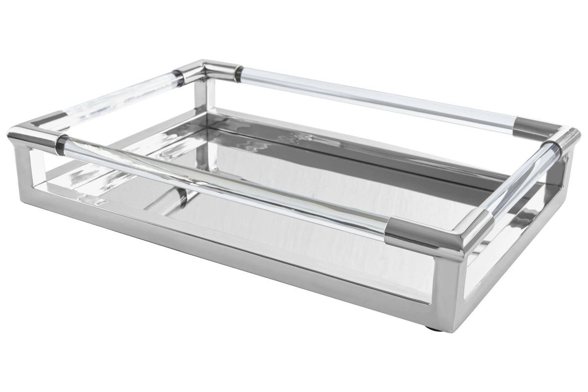 Dagny Silver Rectangular Tray image 1