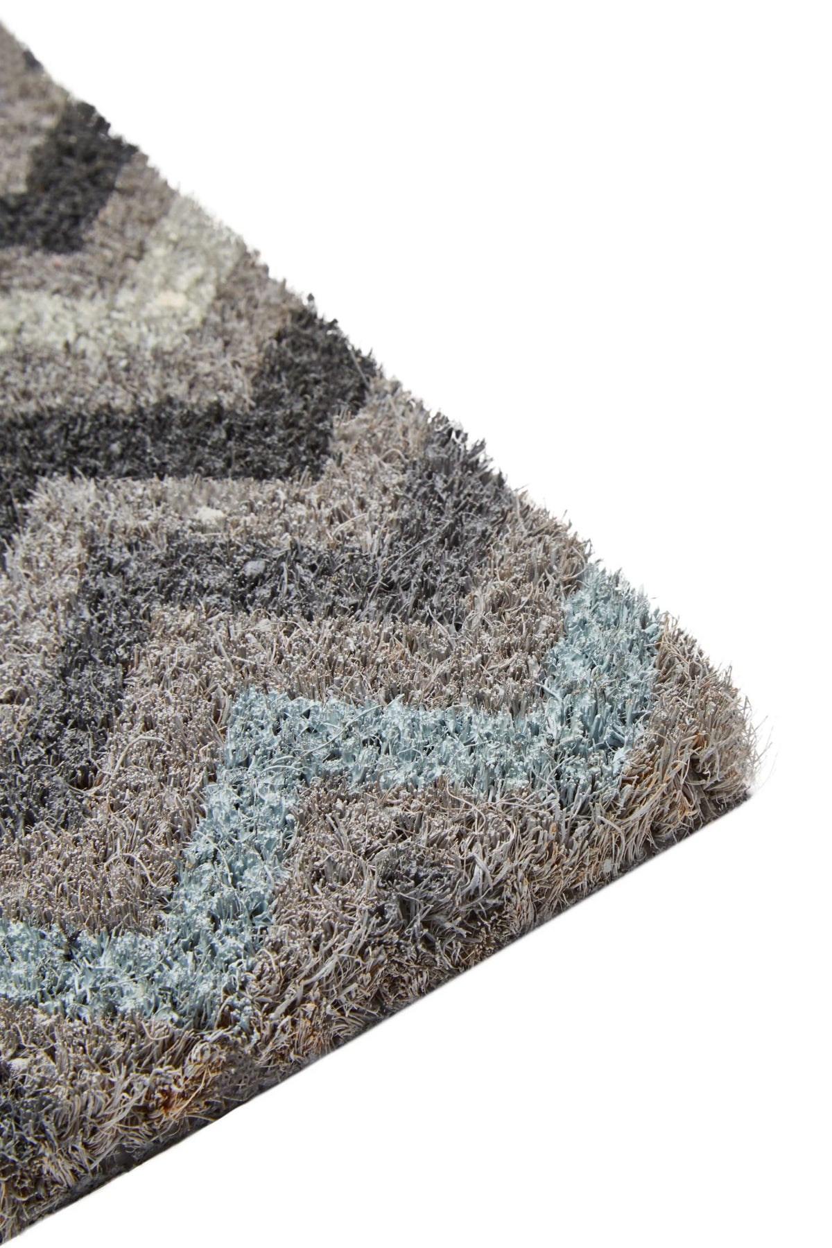 Catania Grey White Chevron Coir Doormat image 3