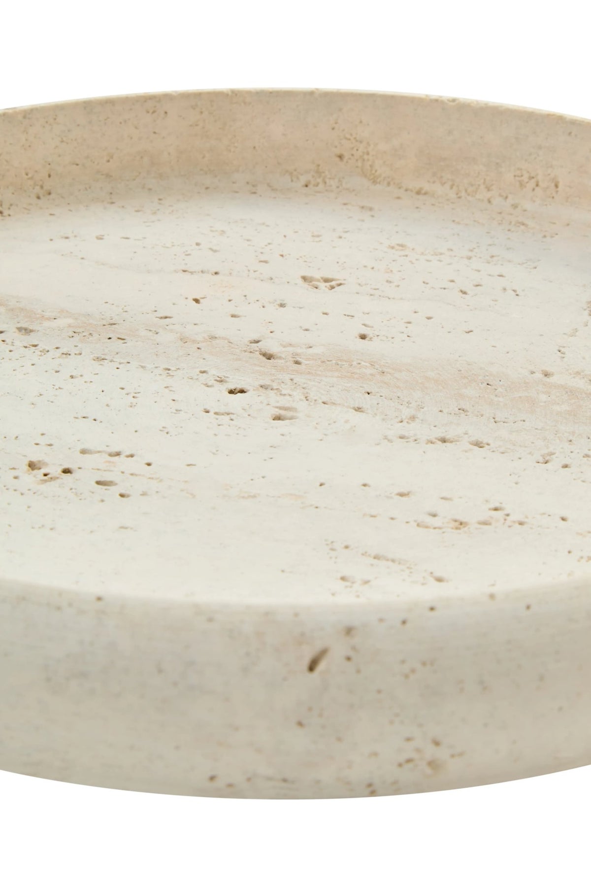 Ealing Travertine Round Tray image 5