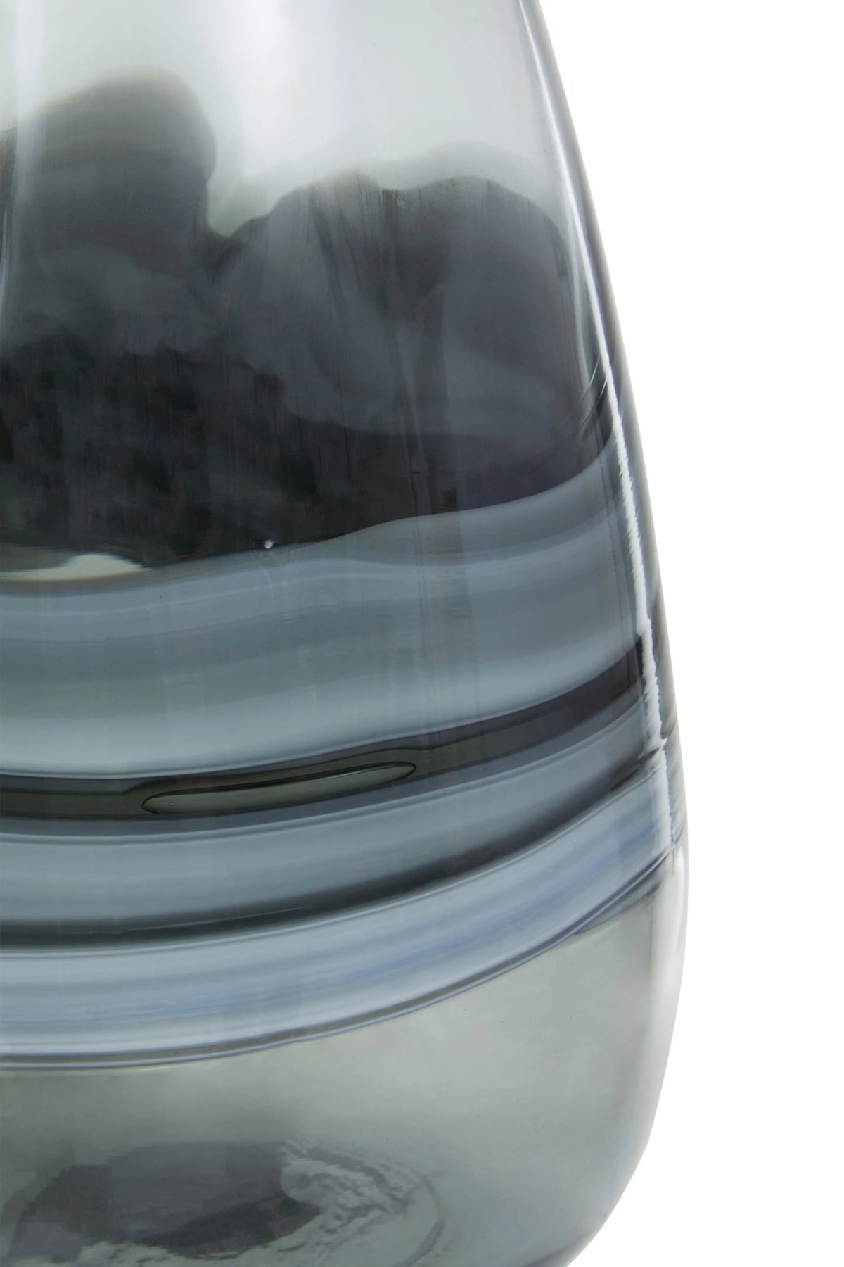 Velletri Large Grey Bottle Vase