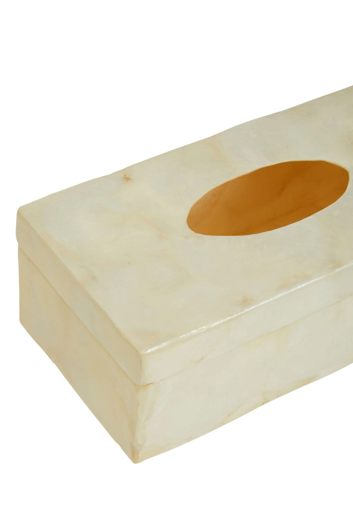 Putnora White Sea Shell Tissue Box image 4