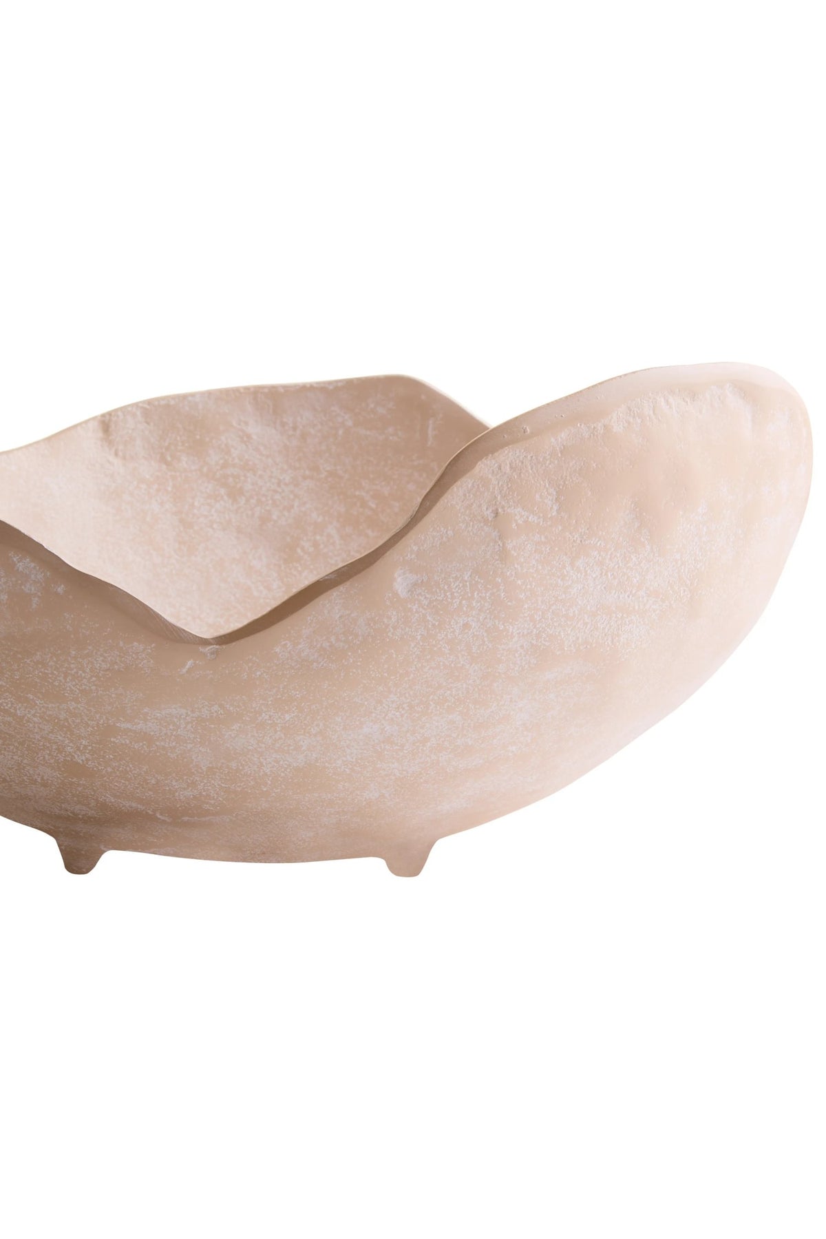 Kettering Beige Whitewash Large Textured Bowl image 9