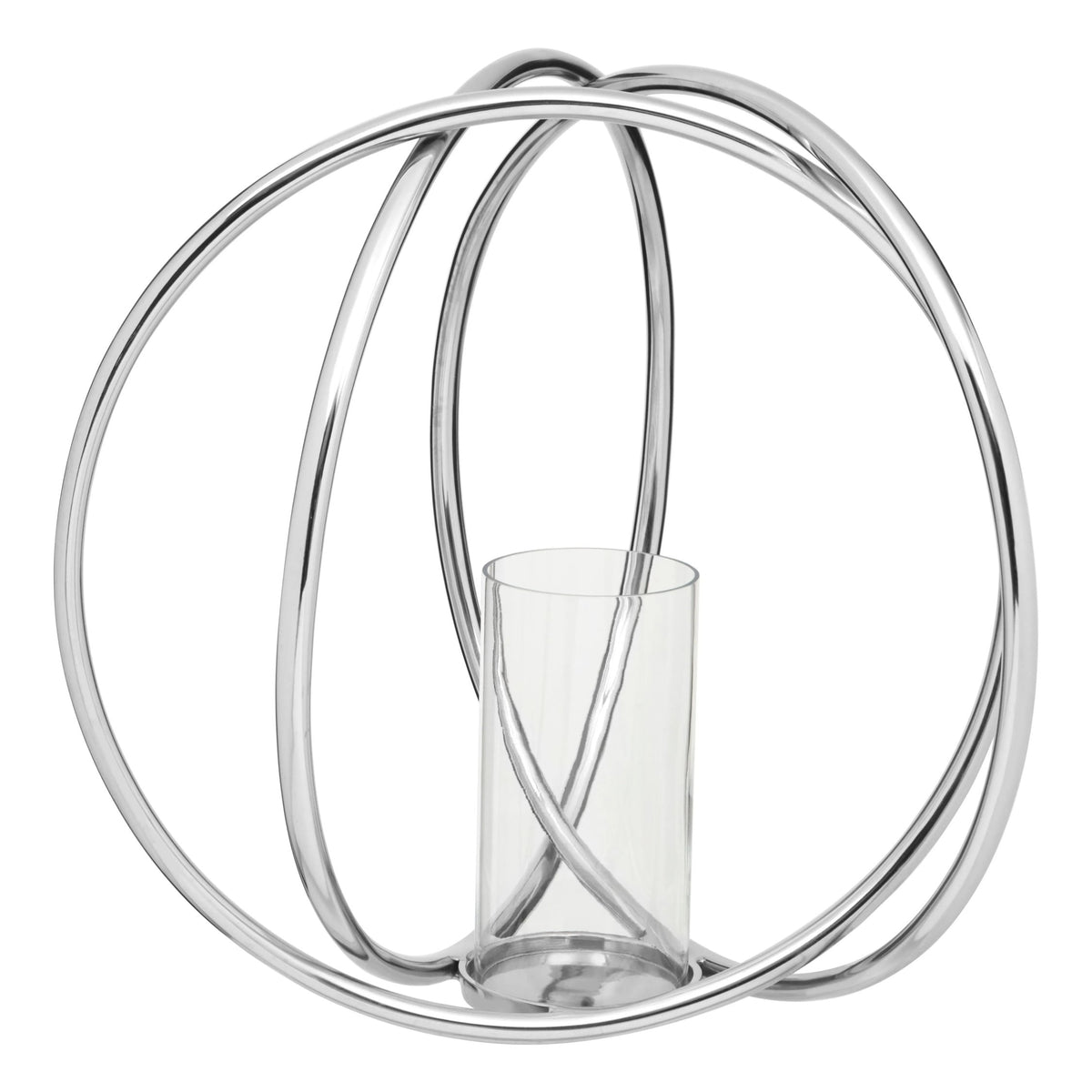 Southport Large Silver Candle Holder image 2