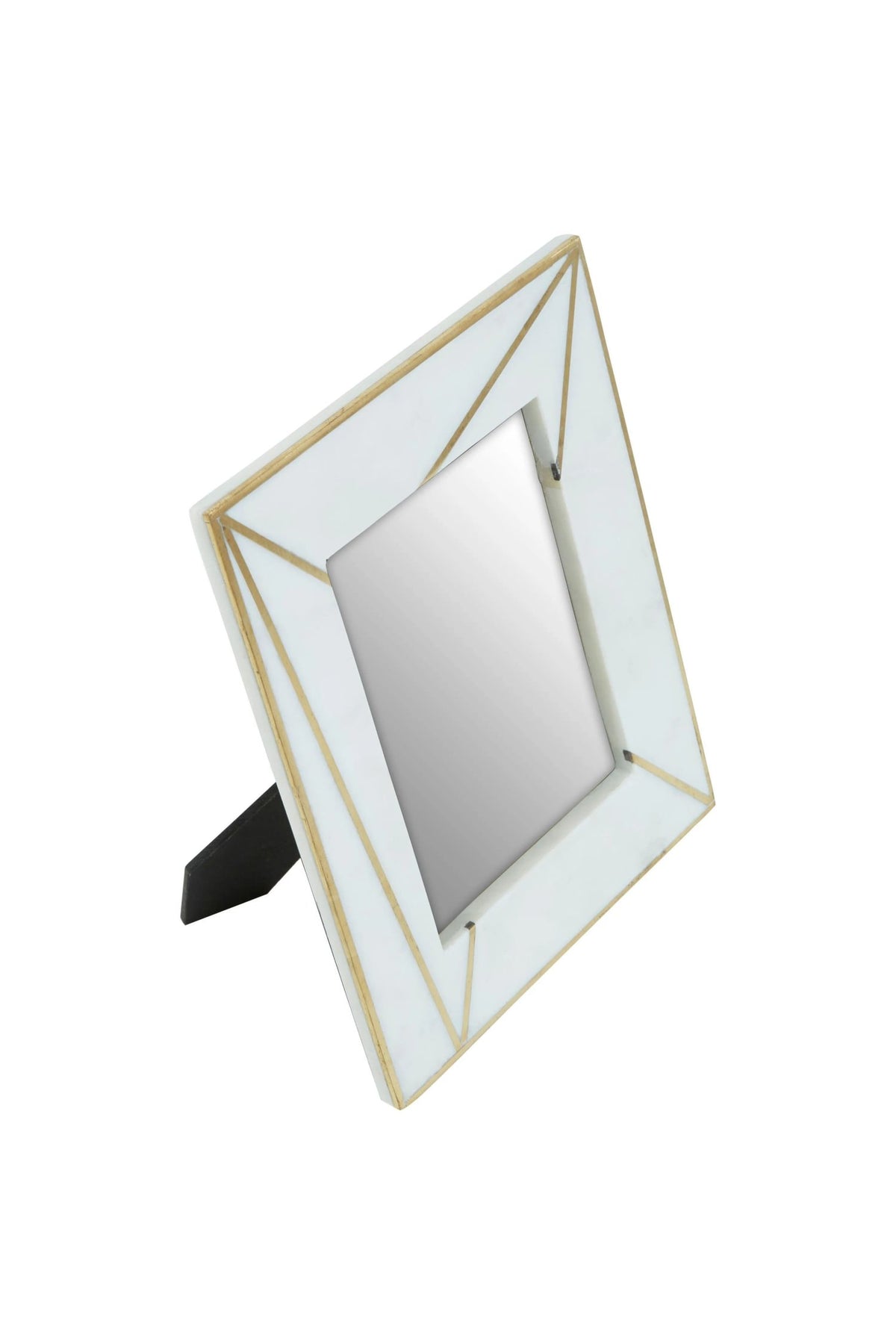 Bolton White Marble Gold Photo Frame image 3