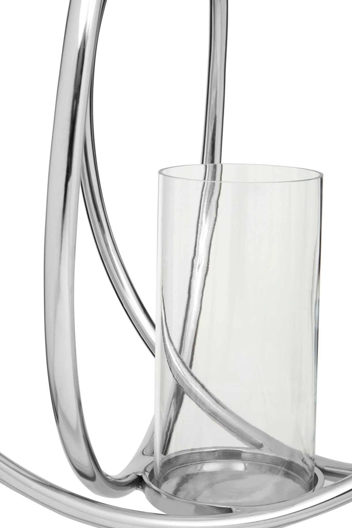 Southport Large Silver Candle Holder image 10