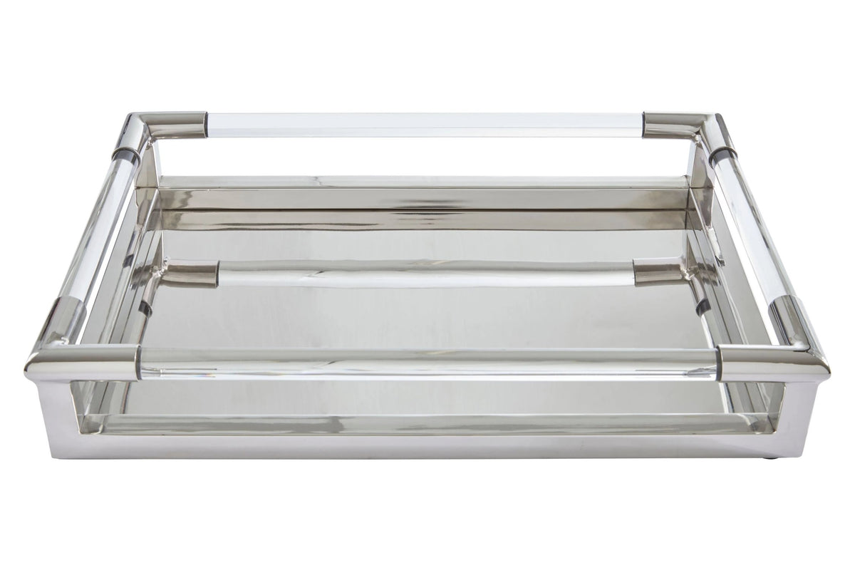 Dagny Silver Rectangular Tray image 4