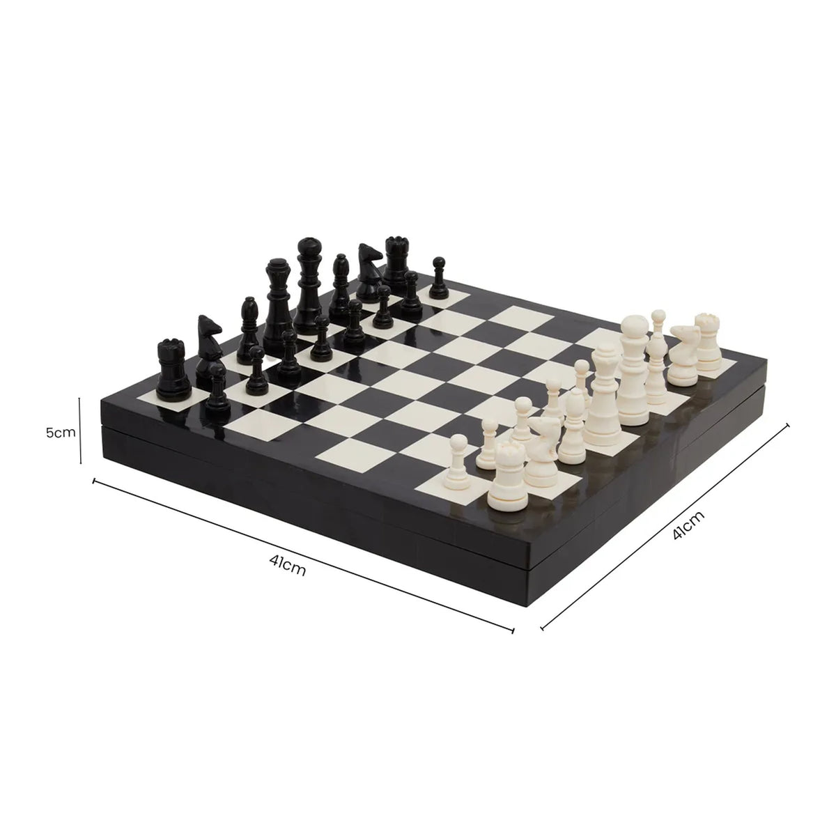 Golvath Black White Chess Set image 5