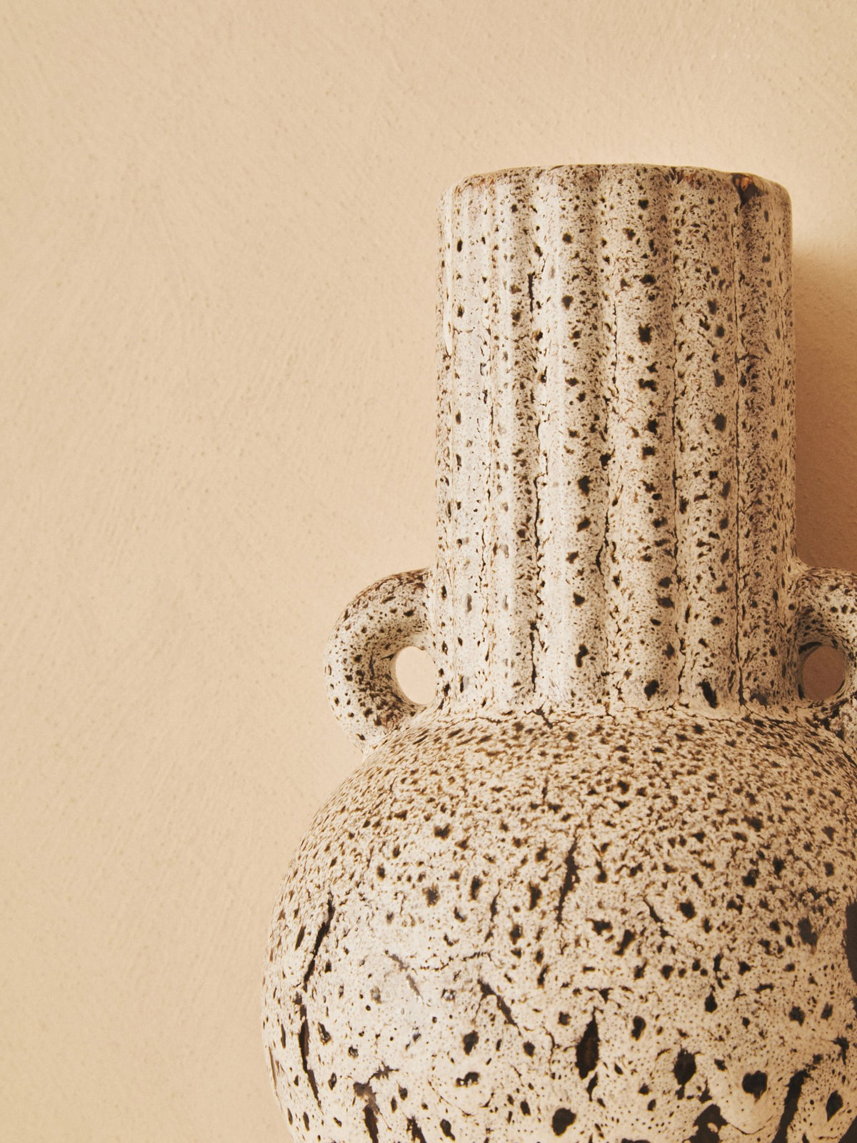 Relwyn Speckled Brown Stoneware Small Vase image 8
