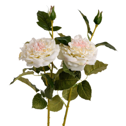 White Garden Rose Spray image 4