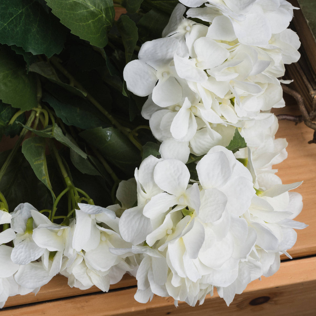 White Hydrangea Bouquet image 3