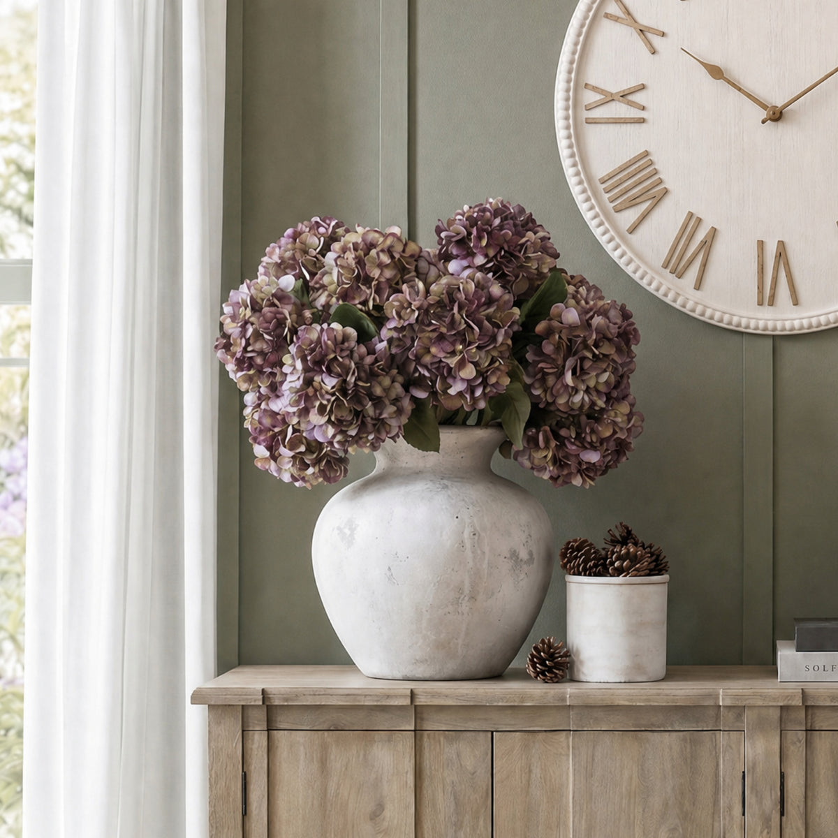 Autumn Burgundy Hydrangea image 1
