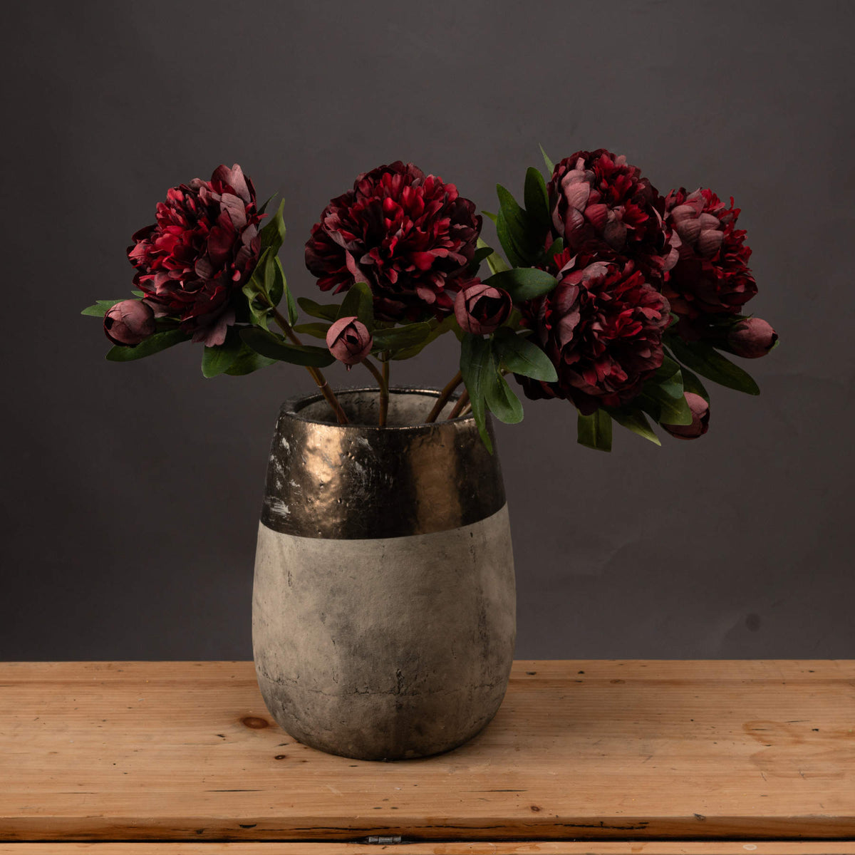 Burgundy Peony Rose image 1