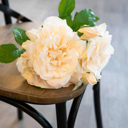 Peachy Cream Short Stem Rose Bouquet image 3