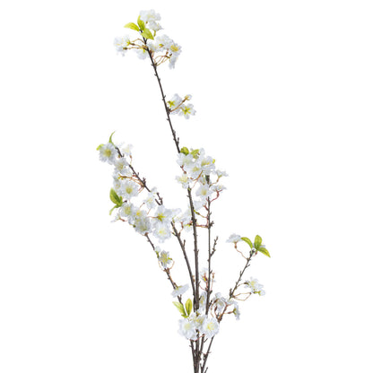 White Cherry Blossom Spray image 3